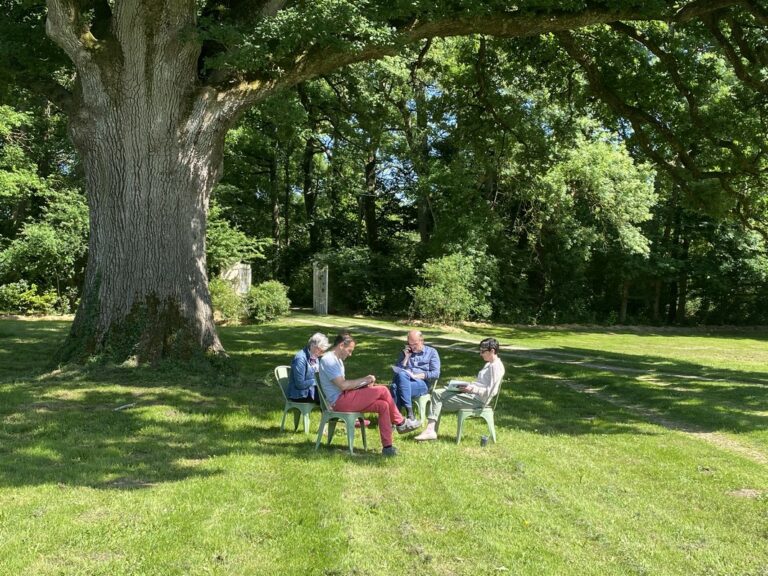 réunion d'entreprise en pleine nature proche de Nantes à La Grange de Launay